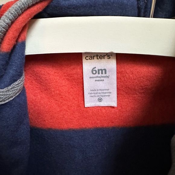 3/$30 New with tag Carter’s kid raccoon fleece one piece/pyjama - Picture 2 of 4